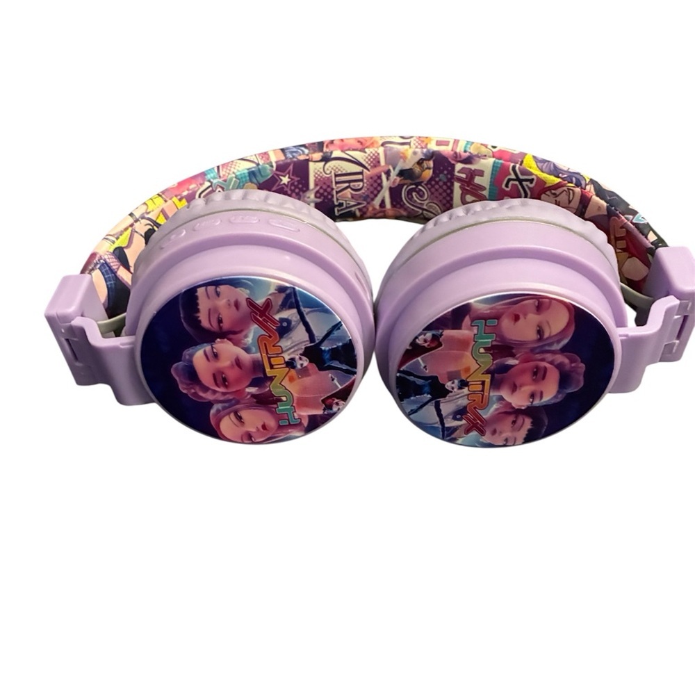 K-pop Wireless Headphones - Purple - Picture 5 of 7